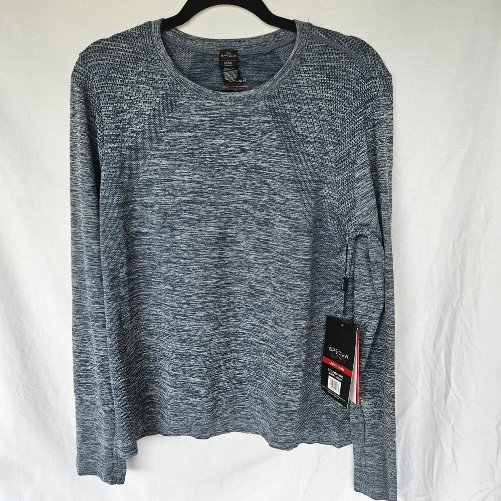 Spyder Active Seamless Top Size Large NEW SP188R3